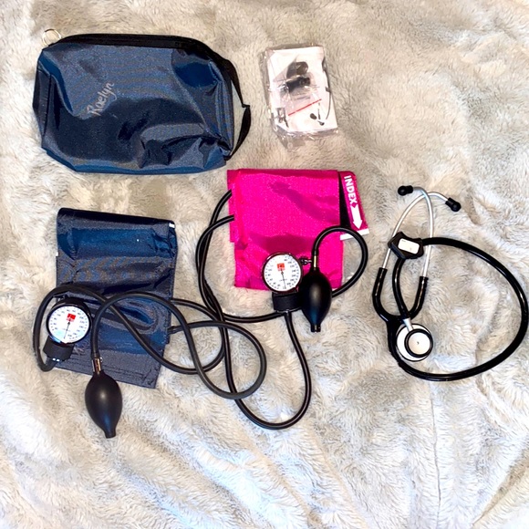 Other - Two adult Blood Pressure Cuffs and Stethoscope